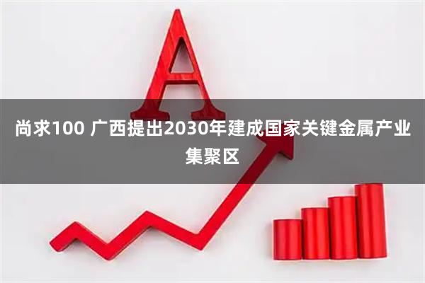 尚求100 广西提出2030年建成国家关键金属产业集聚区